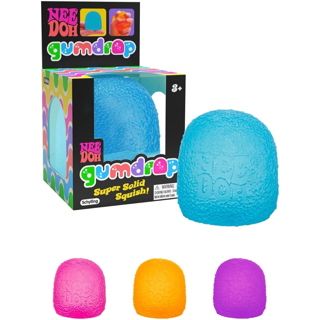 NeeDoh Gumdrop – Textured Sensory Toy – 2.5"